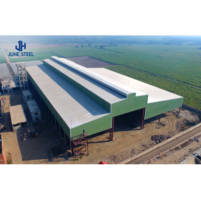 Q355B Xây dựng cấu trúc thép Xưởng xây dựng tiền chế với tiêu chuẩn AiSi
