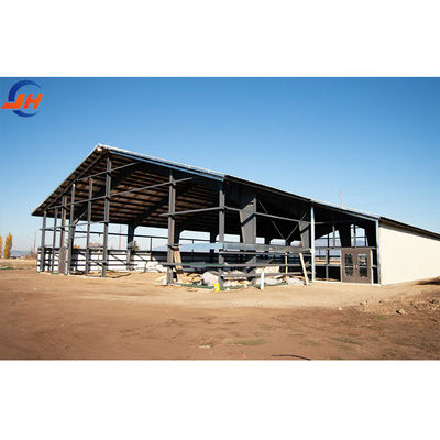 hàn cấu trúc thép tiền chế kho cho xưởng kho hangar garage