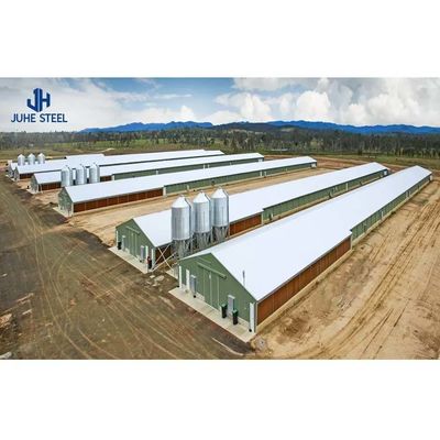 Vật liệu nhựa phủ ống tròn khung chính kim loại Chỗ trú vật nuôi