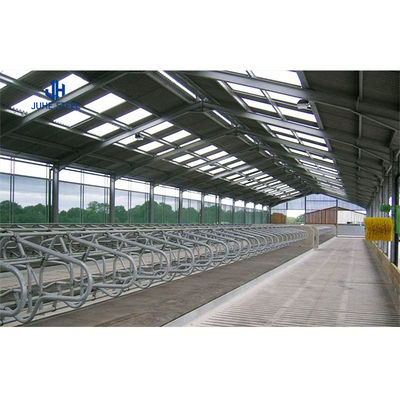 Vật liệu nhựa phủ ống tròn khung chính kim loại Chỗ trú vật nuôi