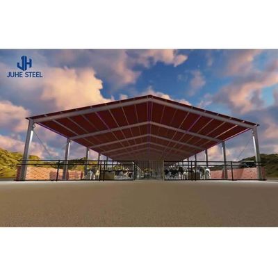 Thiết bị trang trại kim loại Tòa nhà Kho hàng Xưởng máy móc Hangar Garage
