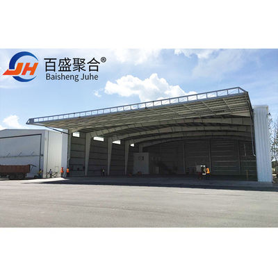 Độ khoan dung ±1% Q235B/Q345B Thép carbon thấp Cấu trúc thép tiền chế Kho/Hall/Hangar