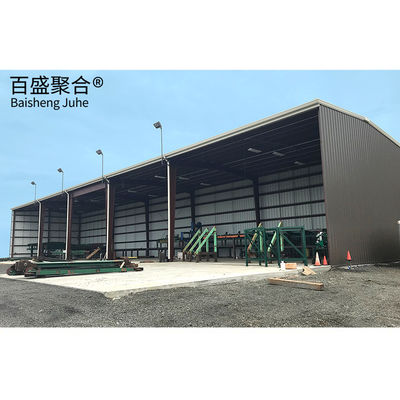 Q235/Q235B/Q355/Q355B Nhà kho nông nghiệp kim loại với cửa sổ hợp kim nhôm
