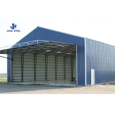 Q235B/Q345B Thiết kế khung cửa hàng hangar thép carbon thấp cho xây dựng tòa nhà thép