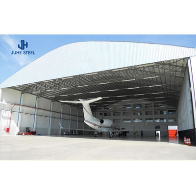 Q235B/Q345B Thiết kế khung cửa hàng hangar thép carbon thấp cho xây dựng tòa nhà thép