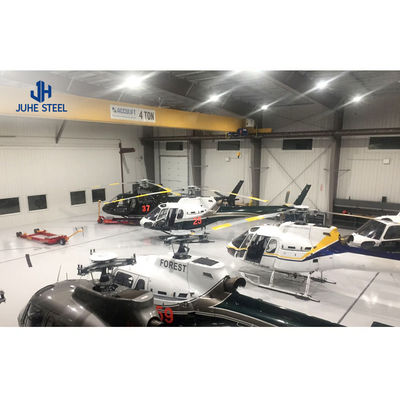 Cấu trúc thép sơn máy bay hangar nhà khoang khung không gian máy bay hangar mái nhà