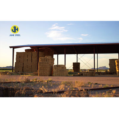 Sân ngựa Prefabricated Metal Hay Sheds