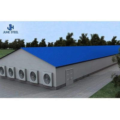 Q235/Q345 Căn nhà kim loại kiểu ngựa Prefab Metal Horse Barn OEM ODM