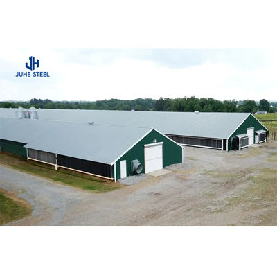 Sơn Prefabricated Cow Shed Thép Xây dựng cấu trúc Xây dựng cho ngựa ngựa