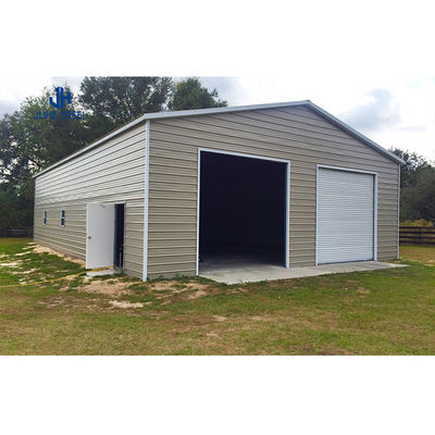 Nhà để xe được chế tạo sẵn cho Mental Steel Structure Tent Hangar Aircraft 2023 Sliding Door