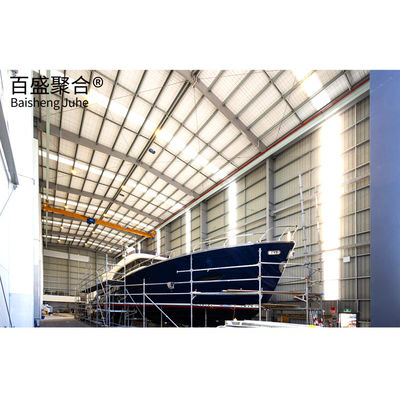 Xây dựng Prefab Light Steel Structure Workshop với Solid H-shaped Steel Beam