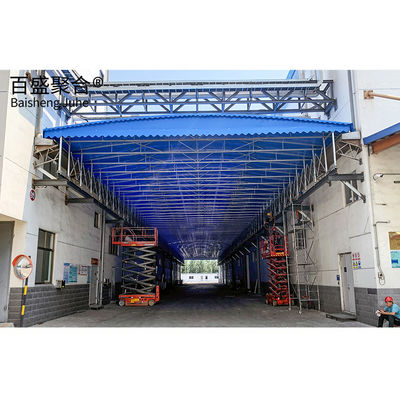 Vật liệu thép có thể kéo lại Carport Gói nhà để xe Garage Awning Tent cho Caravan và Carport