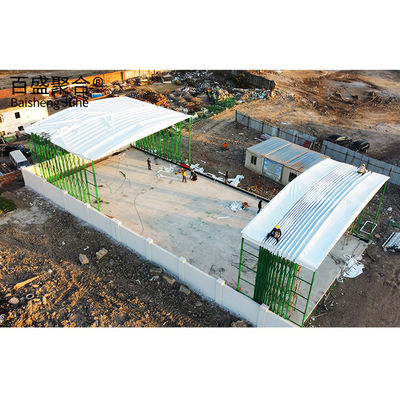 Vật liệu thép có thể kéo lại Carport Gói nhà để xe Garage Awning Tent cho Caravan và Carport