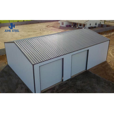 Thép lớp màu chống thấm vườn nhà để xe cổng Prefab kim loại nhà để xe bãi đậu xe