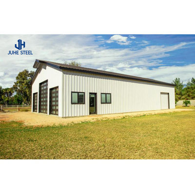 Thép lớp màu chống thấm vườn nhà để xe cổng Prefab kim loại nhà để xe bãi đậu xe