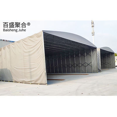 Tiêu chuẩn AiSi Big Car Parking Mobile Movable Metal Frame Tent