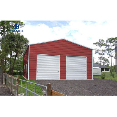 Solid H-shaped Steel Beam Prefabricated House Portable Folding Car Garage Giá xe ô tô