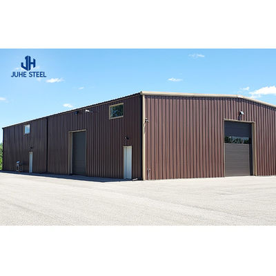 Thép carbon thấp dễ dàng lắp ráp Metal Carports Shed Thiết kế mái nhà Thép cấu trúc Nhà để xe