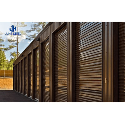 Thép carbon thấp dễ dàng lắp ráp Metal Carports Shed Thiết kế mái nhà Thép cấu trúc Nhà để xe
