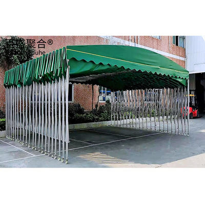 Lều mái vòm gấp ngoài trời có khả năng kéo ra với khả năng chống va chạm mạnh mẽ và kích thước lớn