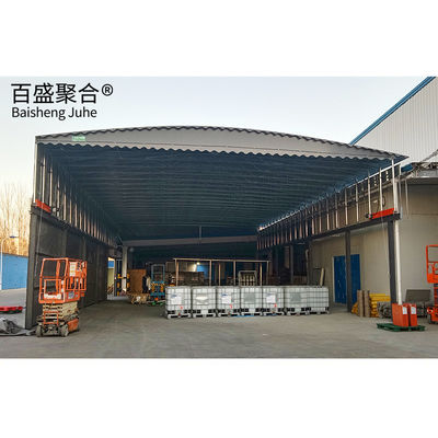 Đẩy và kéo Gói gấp Carport Warehouse Lều chống nước Lều đậu xe di động