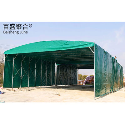 Đẩy và kéo Gói gấp Carport Warehouse Lều chống nước Lều đậu xe di động