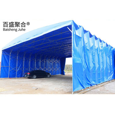 Đẩy và kéo Gói gấp Carport Warehouse Lều chống nước Lều đậu xe di động