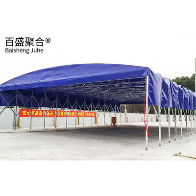 Đẩy và kéo Gói gấp Carport Warehouse Lều chống nước Lều đậu xe di động