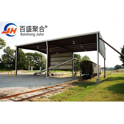 Dịch vụ cắt Prefab kim loại kho thép sản xuất thép cho tòa nhà công nghiệp