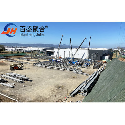 Dịch vụ cắt Prefab kim loại kho thép sản xuất thép cho tòa nhà công nghiệp
