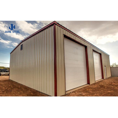 Q235B/Q345B Thép carbon thấp 100 * 100 * 9m Kho thép tiền chế cho xưởng hangar