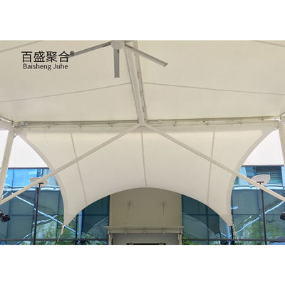 Độ bền nước mắt W / F 400/350N / 5CM Vải lều bóng cho tùy chỉnh cảnh quan