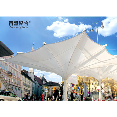 Độ bền nước mắt W / F 400/350N / 5CM Vải lều bóng cho tùy chỉnh cảnh quan