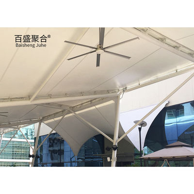 Độ bền nước mắt W / F 400/350N / 5CM Vải lều bóng cho tùy chỉnh cảnh quan