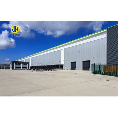 Solid H-shaped Steel Beam Prefabricated Metal Warehouse Hangar cho nhà kho vườn / nhà dụng cụ