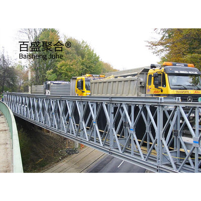 Cây cầu dành cho người đi bộ bằng kim loại Cây cầu dành cho người đi bộ bằng thép cho làn đường đơn chiều rộng 4,2m