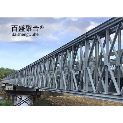 Cây cầu dành cho người đi bộ bằng kim loại Cây cầu dành cho người đi bộ bằng thép cho làn đường đơn chiều rộng 4,2m