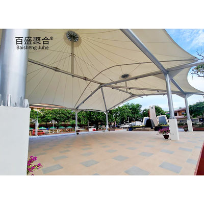 80n Carbon Structure Steel Frame Waterproof Tensile Fabric Umbrella Canopy cho mái nhà