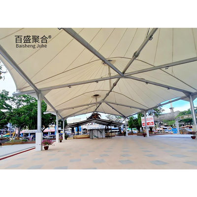80n Carbon Structure Steel Frame Waterproof Tensile Fabric Umbrella Canopy cho mái nhà