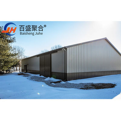 Q235B/Q345B lớp lều kim loại tiền chế với một cấp độ để dễ dàng xây dựng phòng thép nhẹ