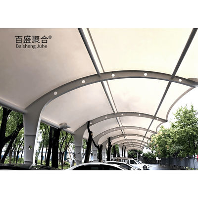 Khung kim loại Cửa hàng dễ dàng cho bãi đậu xe hàng ngày và bảo vệ thời tiết