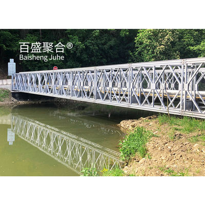 Cây dựng nhanh Truss Bailey Bridge với độ khoan dung ± 1% và Q355/Grade 350/ASTM A992