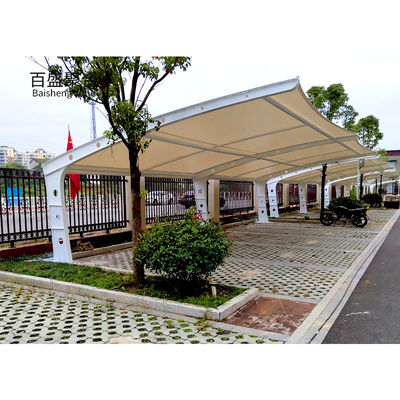 Khu vườn ngoài trời tùy chỉnh Cấu trúc thép bãi đậu xe nhà để xe với thiết kế hiện đại