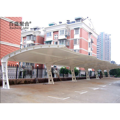 Đỗ xe nhỏ Thép kẽm khung nhà kho với bột trắng phủ bảo vệ