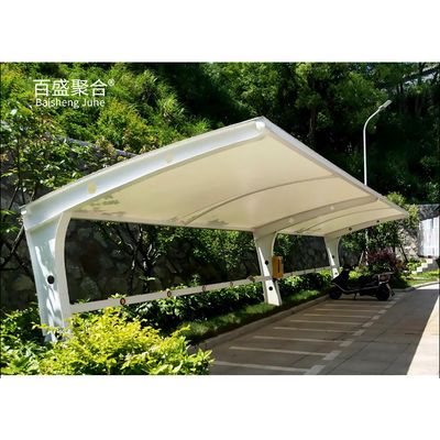 Đỗ xe nhỏ Thép kẽm khung nhà kho với bột trắng phủ bảo vệ