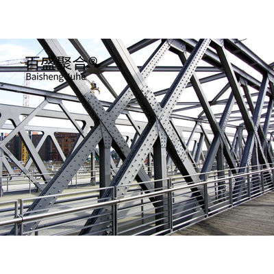 Gánh nặng HS15-HS25 Cầu khung khung thép HS15-HS25 Cầu cấu trúc thép ZB200