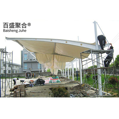 Polycarbonate mái nhà Metal Garage Cover Modern Heavy Duty nhôm Carport cho bãi đậu xe