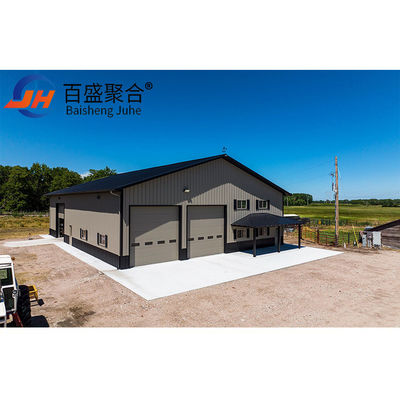 Cấu trúc thép nhẹ khung nhà để xe kim loại với C.Z hình dạng Purlin và dễ dàng lắp đặt