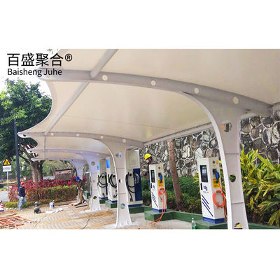 Sợi màng được xử lý nhiệt hoàn thành Nhà xưởng kim loại lớn chống cháy