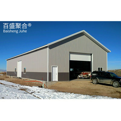 Solid H-shaped Steel Beam Self Storage Shed Garage Carport Đồ xách gạch kim loại